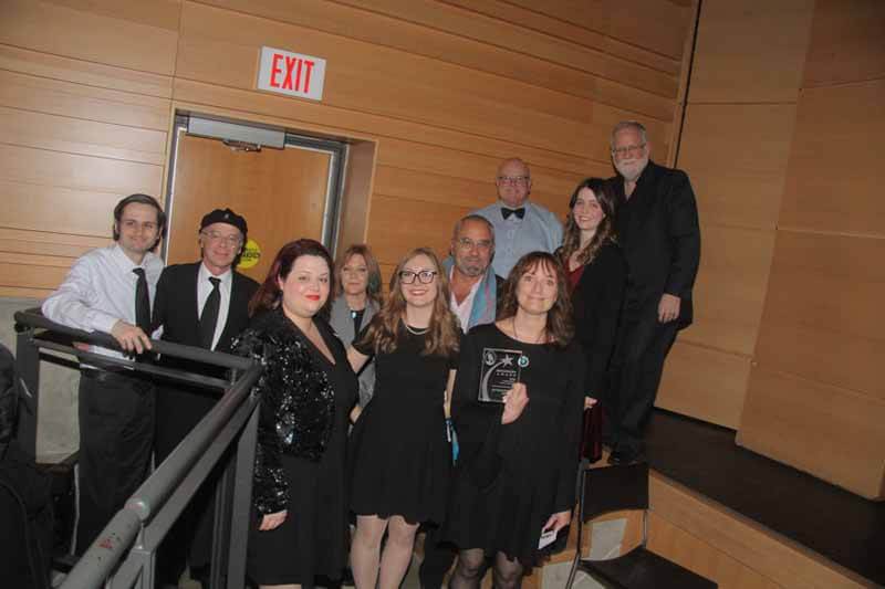 Stratford Festival Reviews. Photos from the 2017 Brickenden Awards. The cast of the Calithumpian Theatre Company's"Red" at the 2017 Brickenden Awards at the Wolf Performance Hall in London, Ontario. Photo by Richard Gilmore.